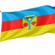 Flag of Chernivtsi Region, Vinnytsia District, Patriotic Flags, Unique Design Print, Flags for Indoor & Outdoor Use - Imagine 1