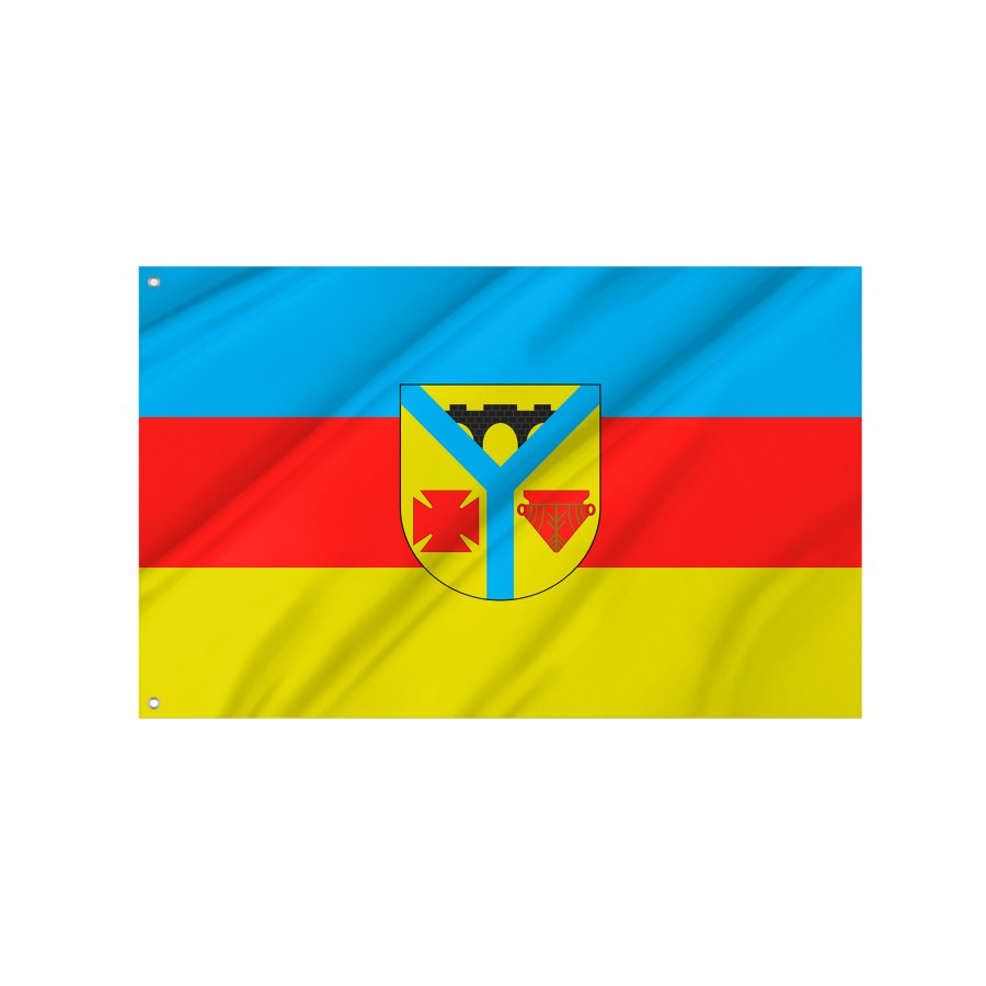 Flag of Chernivtsi Region, Vinnytsia District, Patriotic Flags, Unique Design Print, Flags for Indoor & Outdoor Use