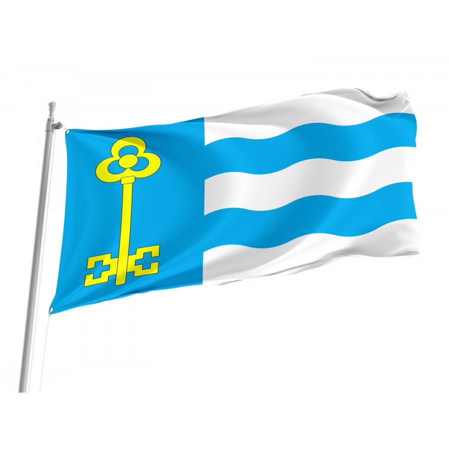 Flag of Chop, Zakarpattia District, Patriotic Flags, Unique Design Print, Flags for Indoor & Outdoor Use