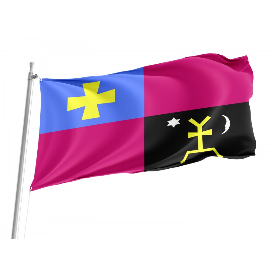Flag of Chornukhy Region, Poltava District, Patriotic Flags, Unique Design Print, Flags for Indoor & Outdoor Use
