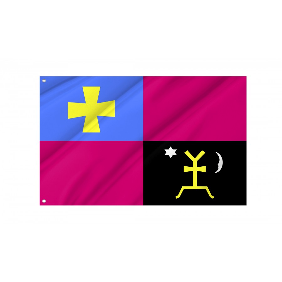 Flag of Chornukhy Region, Poltava District, Patriotic Flags, Unique Design Print, Flags for Indoor & Outdoor Use