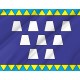 Flag of Drohobych, Lviv District, Patriotic Flags, Unique Design Print, Flags for Indoor & Outdoor Use - Imagine 2