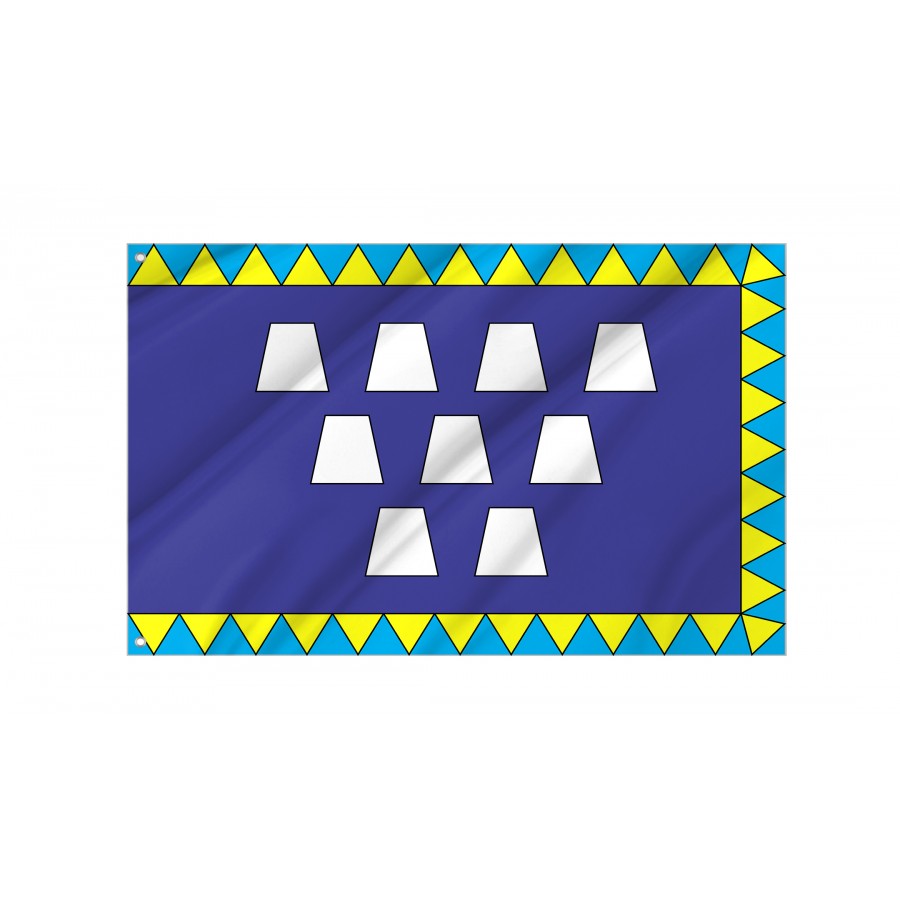 Flag of Drohobych, Lviv District, Patriotic Flags, Unique Design Print, Flags for Indoor & Outdoor Use