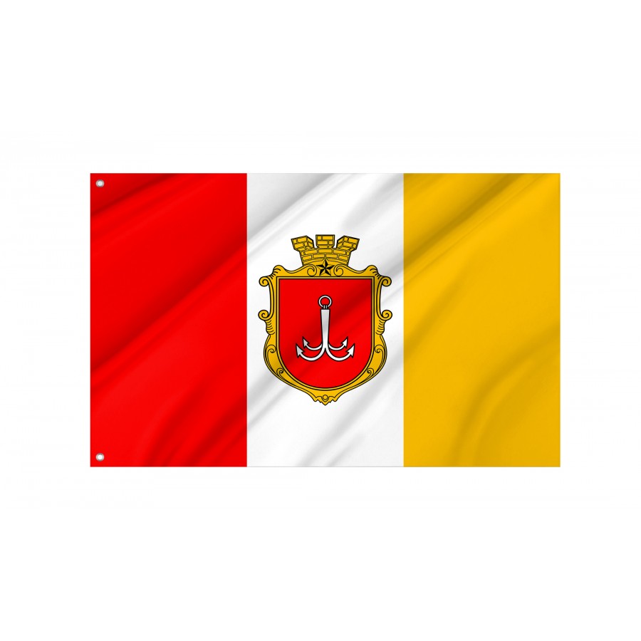 Flag of Odessa, Patriotic Flags, Unique Design Print, Flags for Indoor & Outdoor Use