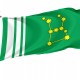 Flag of Haivoron Region, Kirovohrad District, Patriotic Flags, Unique Design Print, Flags for Indoor & Outdoor Use - Imagine 1