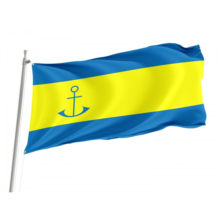 Flag of Henichesk Region, Kherson District, Patriotic Flags, Unique Design Print, Flags for Indoor & Outdoor Use