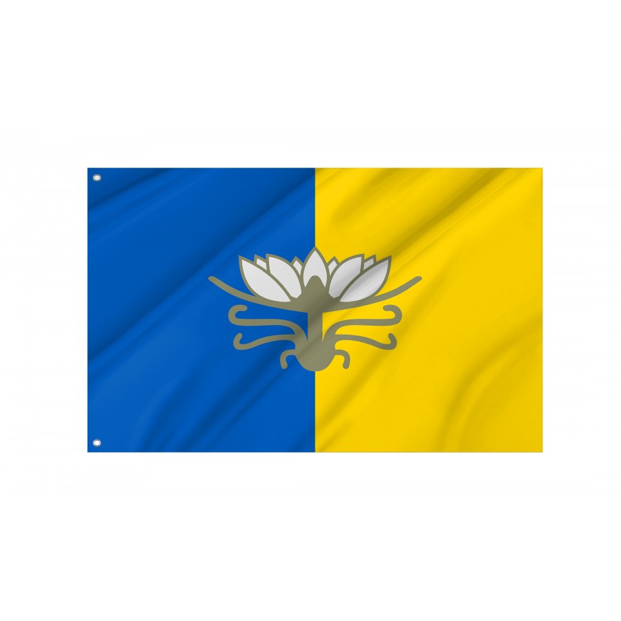 Flag of Hola Prystan, Kherson District, Patriotic Flags, Unique Design Print, Flags for Indoor & Outdoor Use