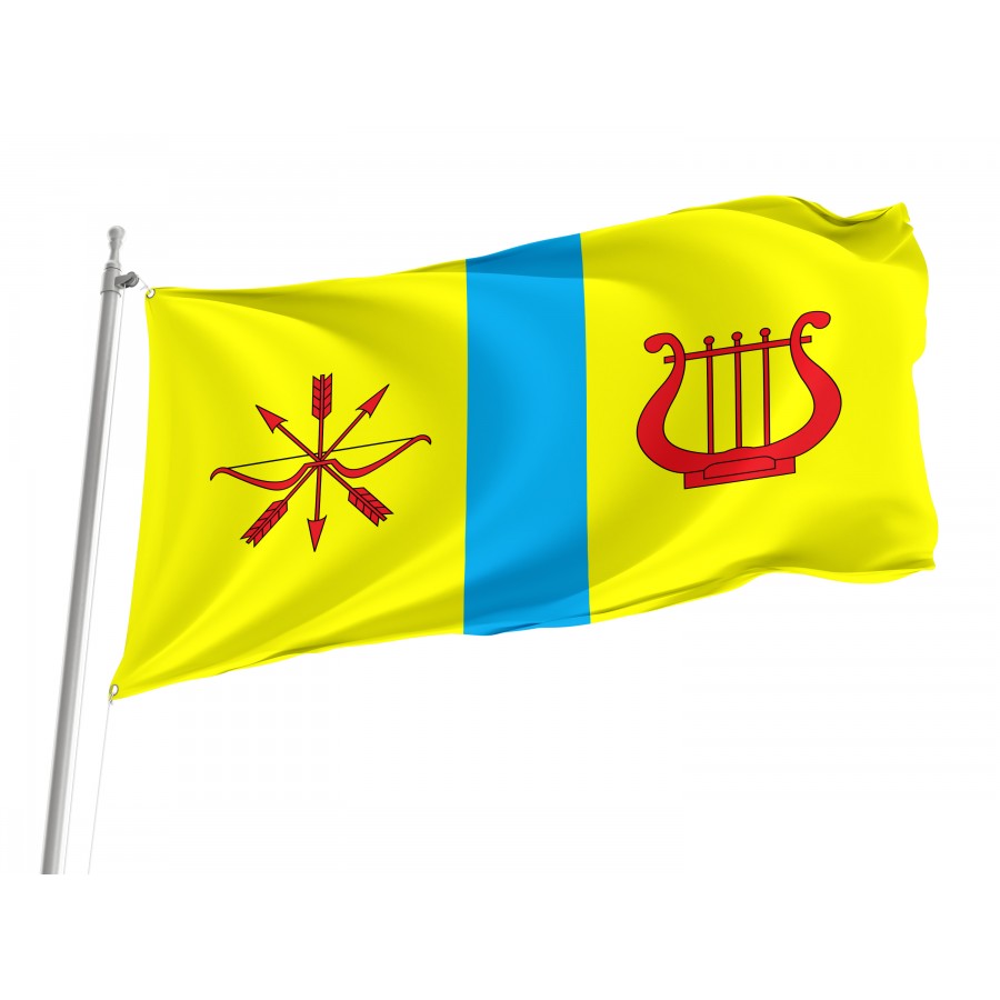 Flag of Horodyshche Region, Cherkasy District, Patriotic Flags, Unique Design Print, Flags for Indoor & Outdoor Use