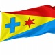 Flag of Ichnia, Patriotic Flags, Unique Design Print, Flags for Indoor & Outdoor Use - Imagine 1