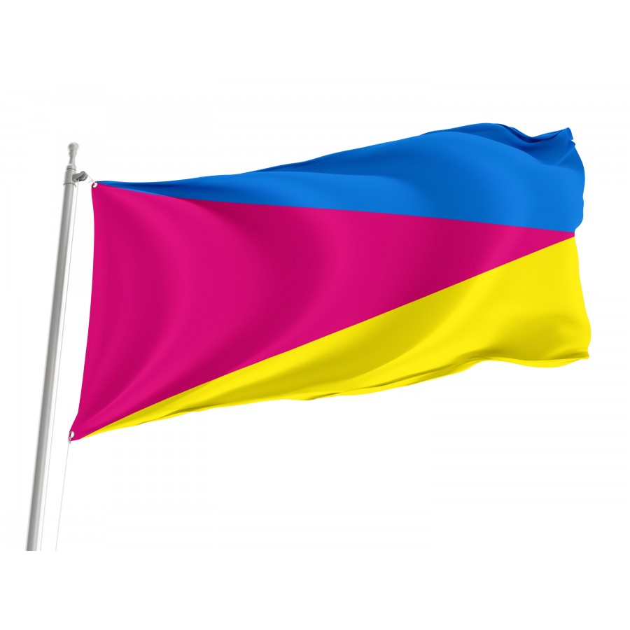 Flag of Ichnyanskyi Region, Chernihiv District, Patriotic Flags, Unique Design Print, Flags for Indoor & Outdoor Use