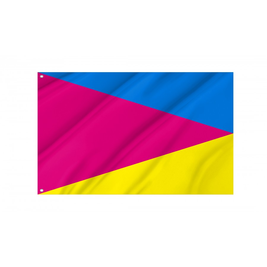 Flag of Ichnyanskyi Region, Chernihiv District, Patriotic Flags, Unique Design Print, Flags for Indoor & Outdoor Use