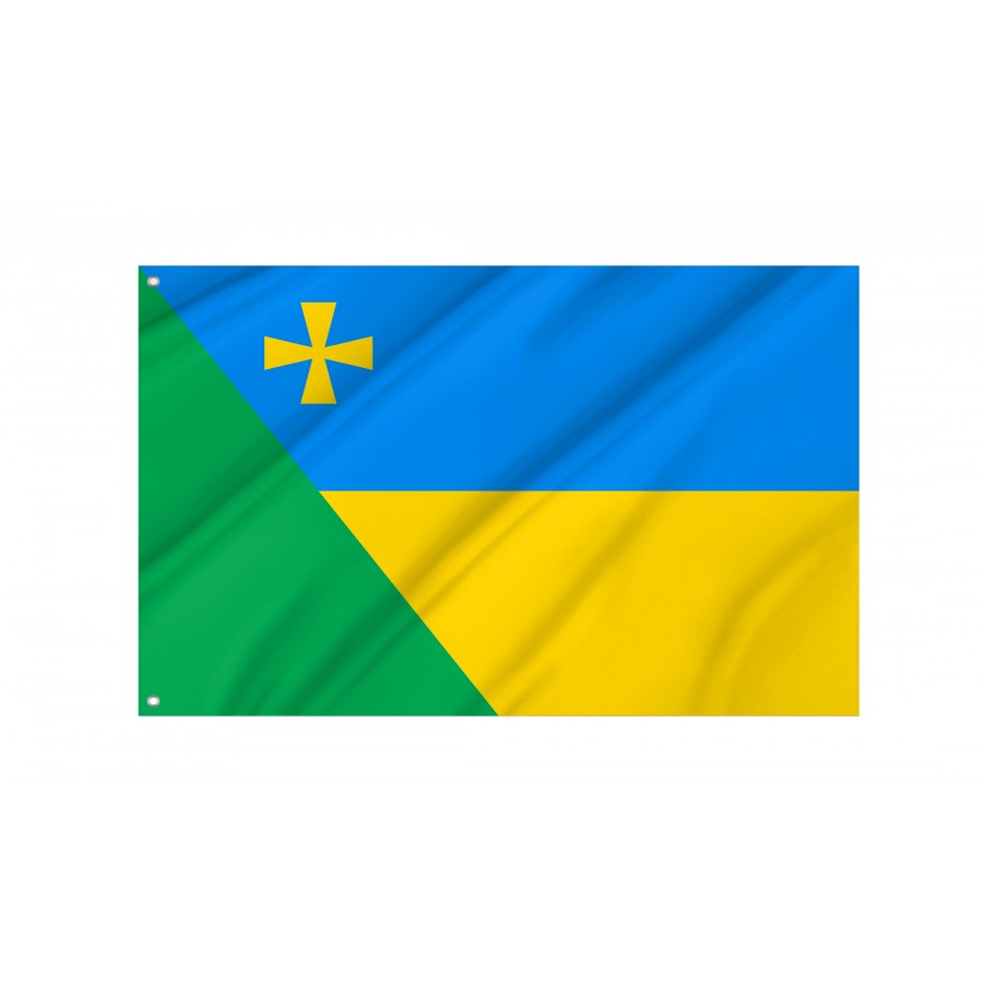 Flag of Ivanychi Region, Volyn District, Patriotic Flags, Unique Design Print, Flags for Indoor & Outdoor Use