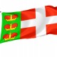 Flag of Iziaslav Region, Khmelnytskyi District, Patriotic Flags, Unique Design Print, Flags for Indoor & Outdoor Use - Imagine 1