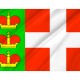 Flag of Iziaslav Region, Khmelnytskyi District, Patriotic Flags, Unique Design Print, Flags for Indoor & Outdoor Use - Imagine 2