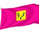 Flag of Izium and Izium Region, Kharkiv District, Patriotic Flags, Unique Design Print, Flags for Indoor & Outdoor Use - Imagine 1
