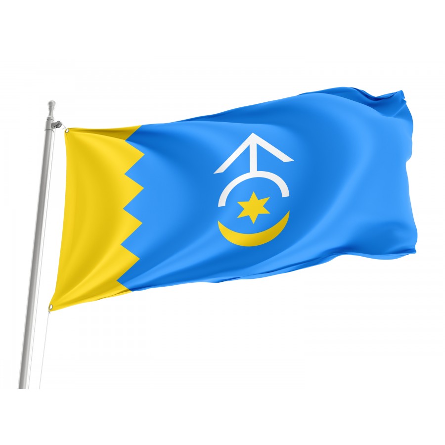 Flag of Kaharlyk Region, Kyiv District, Patriotic Flags, Unique Design Print, Flags for Indoor & Outdoor Use