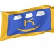 Flag of Kalush, Ivano-Frankivsk District, Patriotic Flags, Unique Design Print, Flags for Indoor & Outdoor Use - Imagine 1