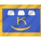 Flag of Kalush, Ivano-Frankivsk District, Patriotic Flags, Unique Design Print, Flags for Indoor & Outdoor Use - Imagine 2