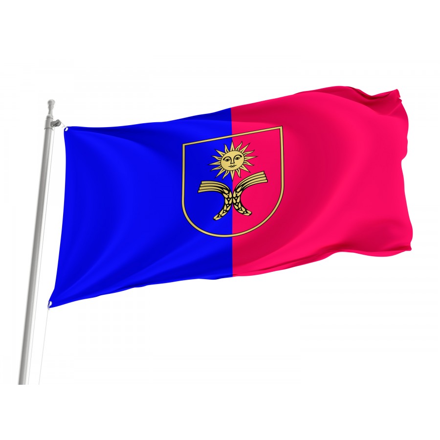 Flag of Khmelnytskyi District, Patriotic Flags, Unique Design Print, Flags for Indoor & Outdoor Use