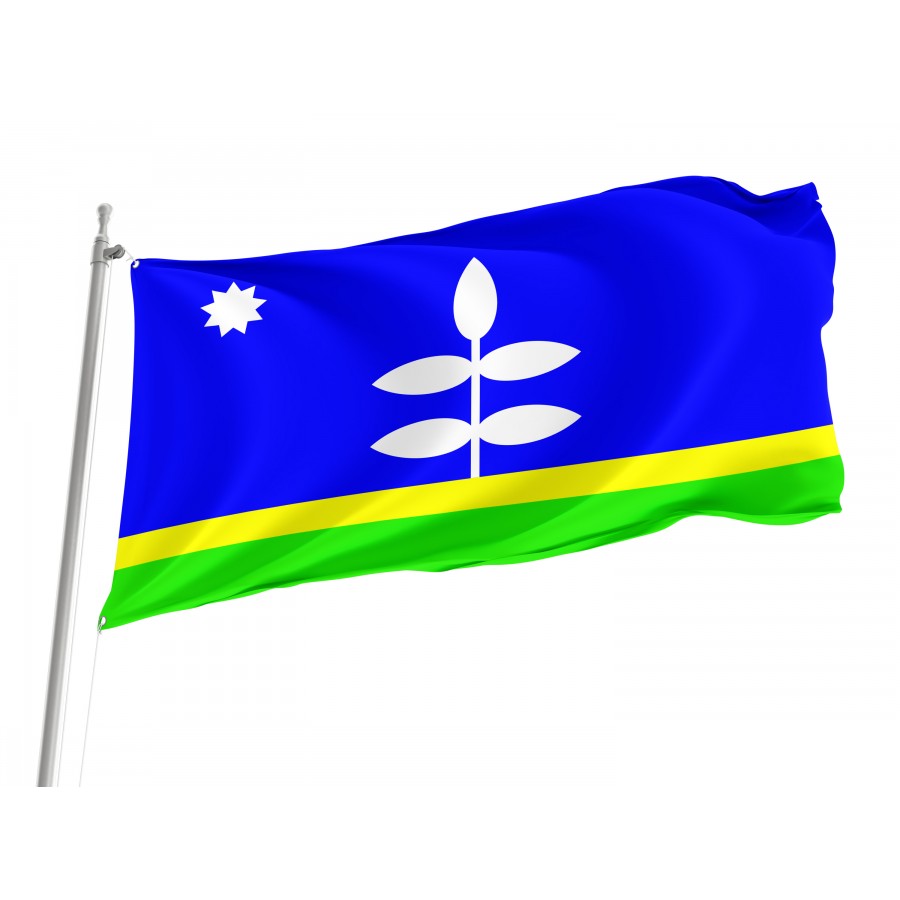 Flag of Khotyn Region, Chernivtsi District, Patriotic Flags, Unique Design Print, Flags for Indoor & Outdoor Use