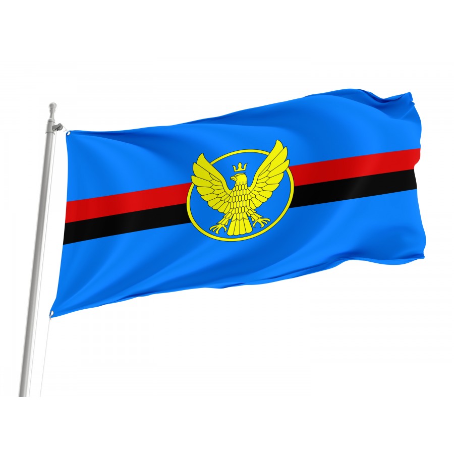 Flag of Kolomyia, Ivano-Frankivsk District, Patriotic Flags, Unique Design Print, Flags for Indoor & Outdoor Use