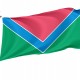 Flag of Kompaniivka in Kirovograd District Province of central Ukraine, Patriotic Flags, Unique Design Print, Flags for Indoor & Outdoor Use - Imagine 1