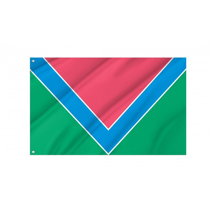 Flag of Kompaniivka in Kirovograd District Province of central Ukraine, Patriotic Flags, Unique Design Print, Flags for Indoor & Outdoor Use