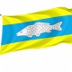 Flag of Korop Region, Chernihiv District, Patriotic Flags, Unique Design Print, Flags for Indoor & Outdoor Use - Imagine 1