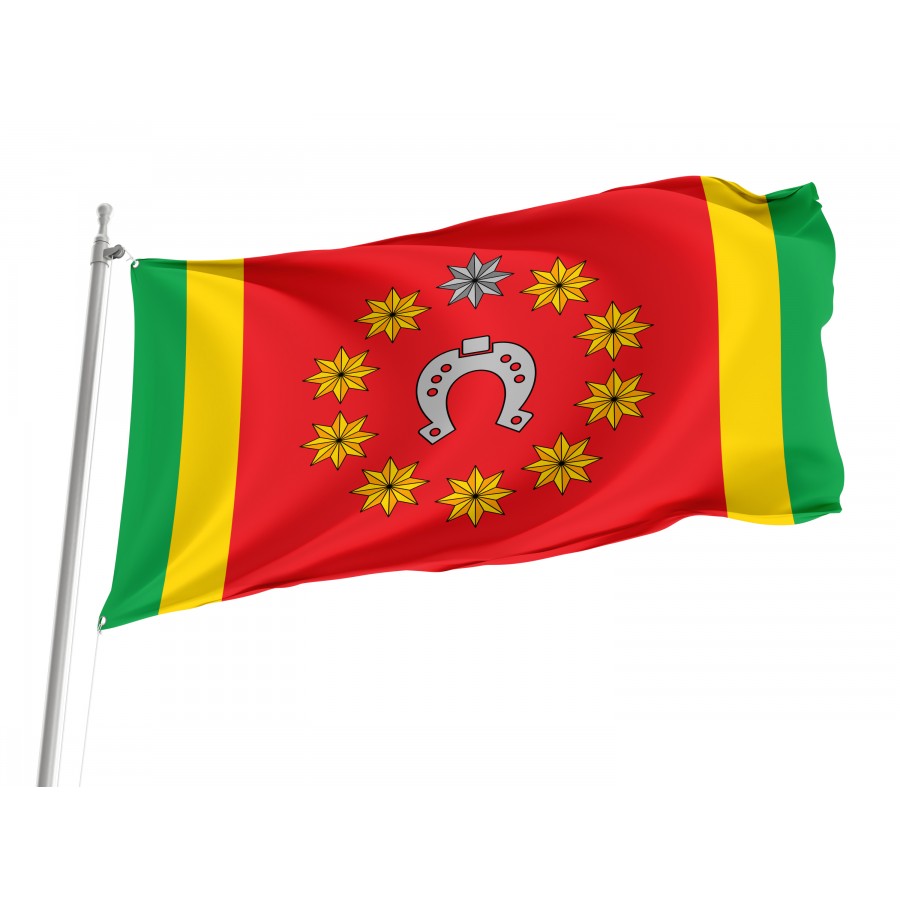Flag of Kotelva Region, Poltava District, Patriotic Flags, Unique Design Print, Flags for Indoor & Outdoor Use