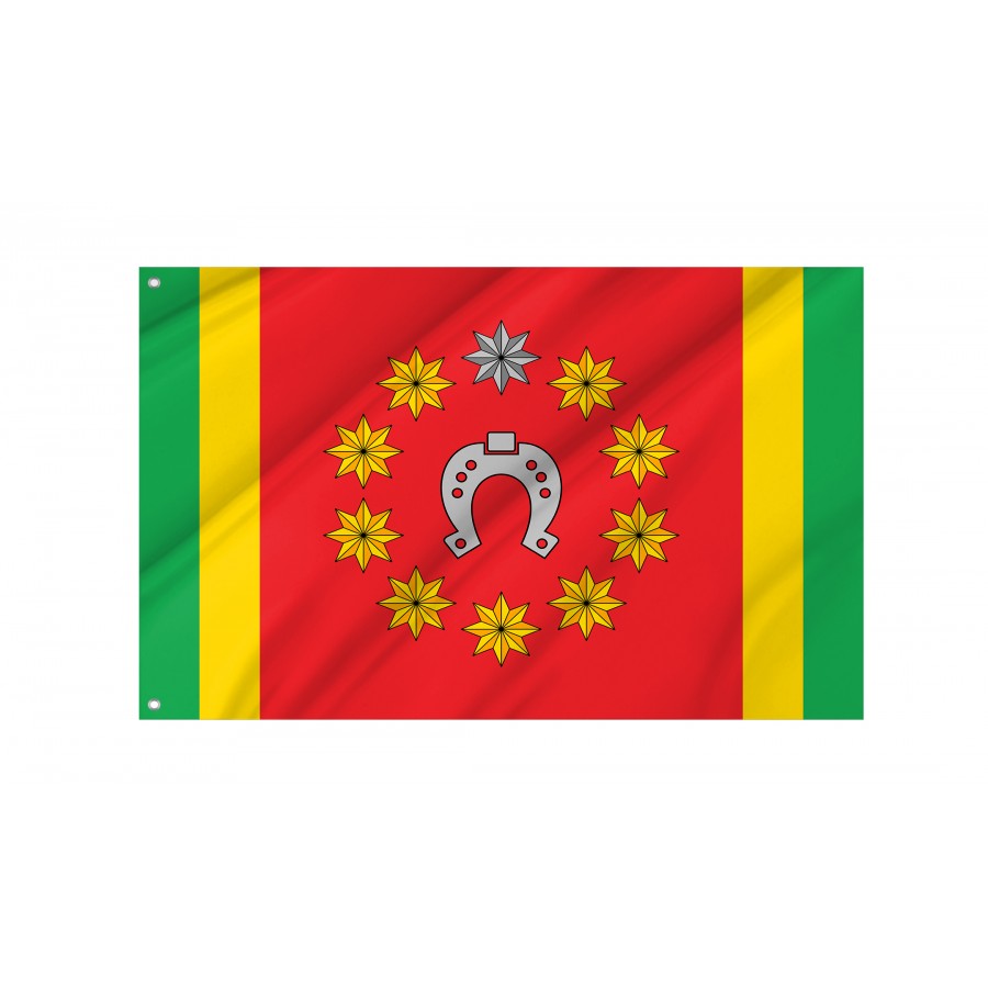 Flag of Kotelva Region, Poltava District, Patriotic Flags, Unique Design Print, Flags for Indoor & Outdoor Use