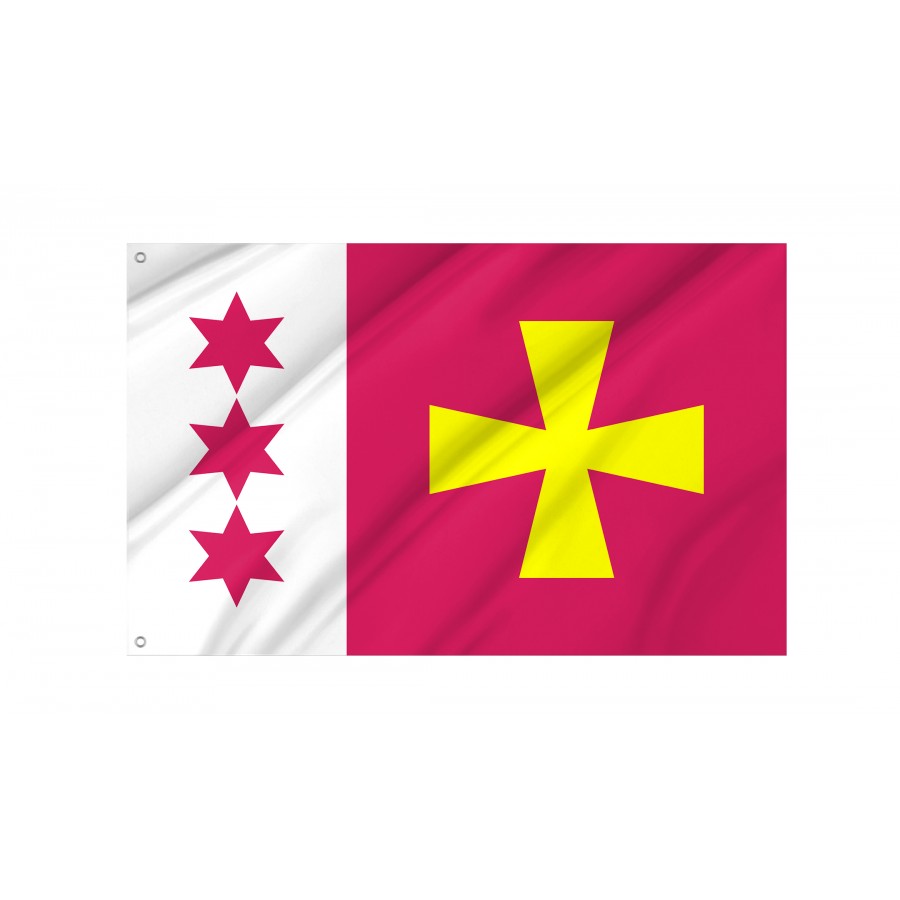 Flag of Krasnopillia Region, Sumy District, Patriotic Flags, Unique Design Print, Flags for Indoor & Outdoor Use