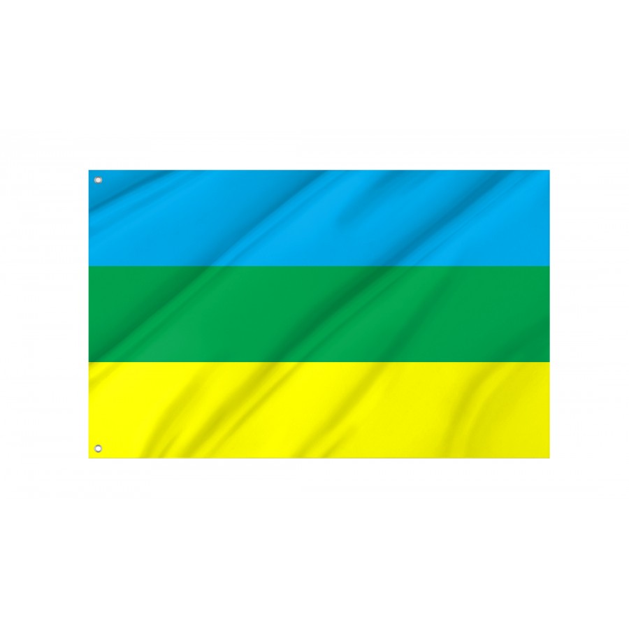 Flag of Kryve Ozero Region, Mykolaiv District, Patriotic Flags, Unique Design Print, Flags for Indoor & Outdoor Use