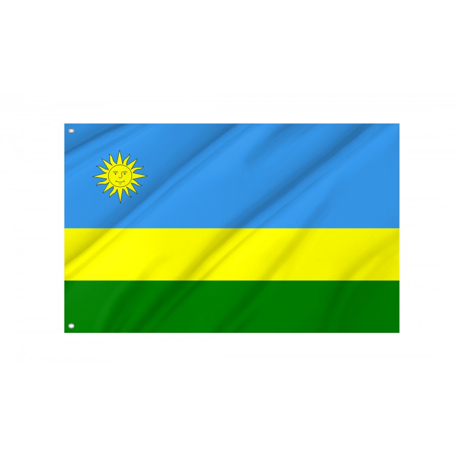Flag of Lityn Region, Vinnytsia District, Patriotic Flags, Unique Design Print, Flags for Indoor & Outdoor Use