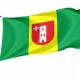 Flag of Liuboml Region, Volyn District, Patriotic Flags, Unique Design Print, Flags for Indoor & Outdoor Use - Imagine 1