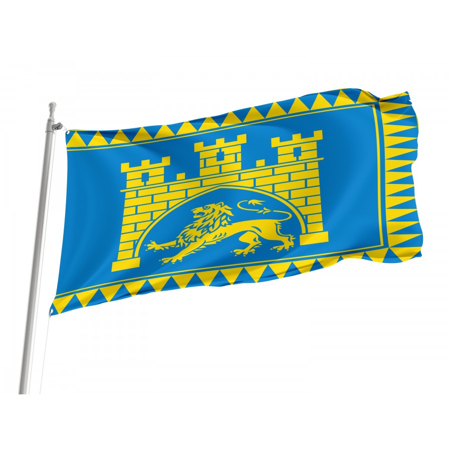 Flag of Lviv, Patriotic Flags, Unique Design Print, Flags for Indoor & Outdoor Use