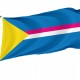 Flag of Lymanskyi Region, Odessa District, Patriotic Flags, Unique Design Print, Flags for Indoor & Outdoor Use - Imagine 1