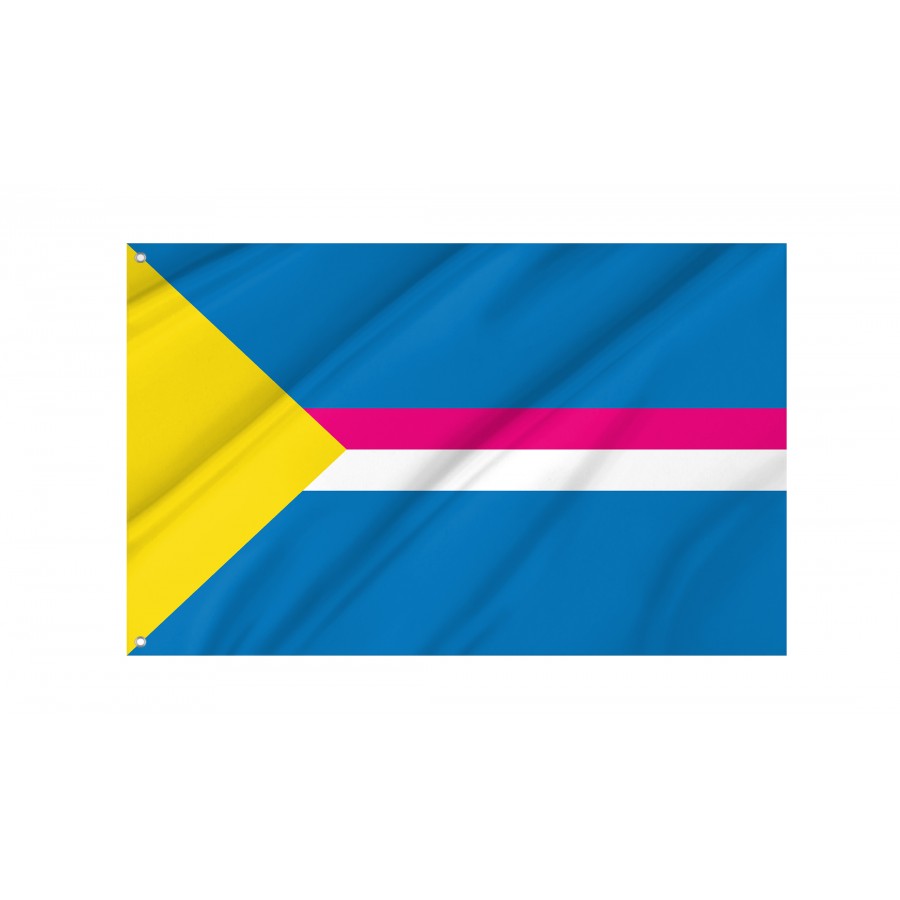 Flag of Lymanskyi Region, Odessa District, Patriotic Flags, Unique Design Print, Flags for Indoor & Outdoor Use