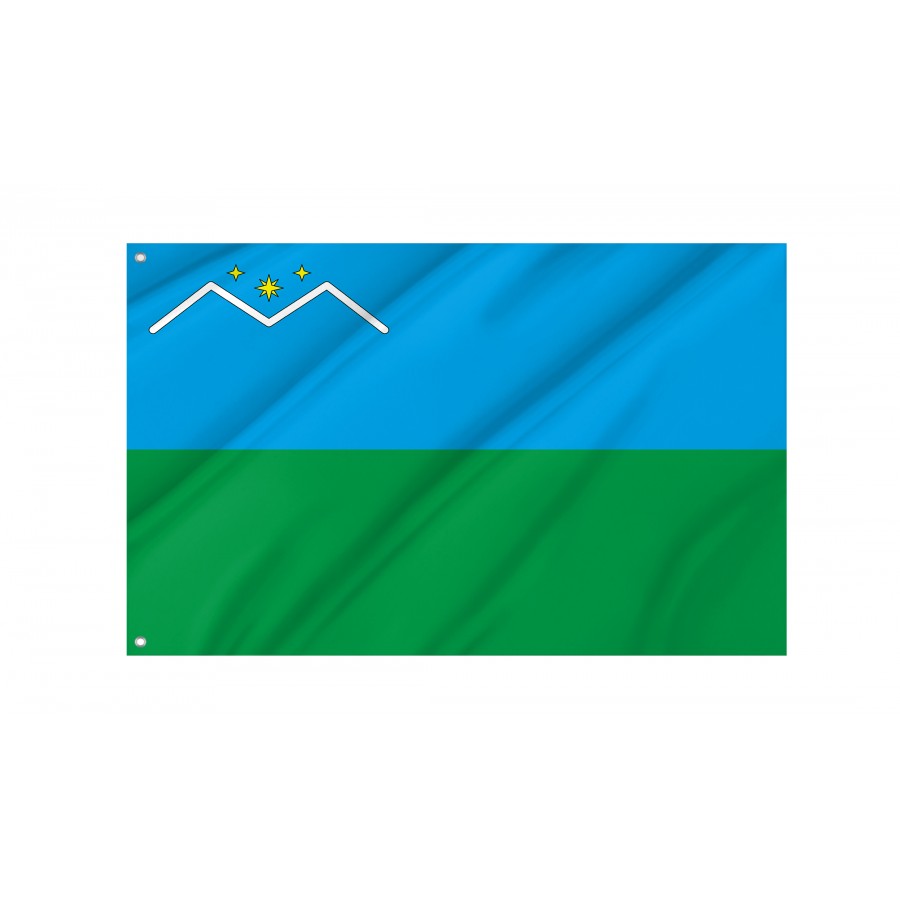Flag of Mukacheve Region, Zakarpattia District, Patriotic Flags, Unique Design Print, Flags for Indoor & Outdoor Use