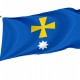Flag of Myrhorod Region, Poltava District, Patriotic Flags, Unique Design Print, Flags for Indoor & Outdoor Use - Imagine 1