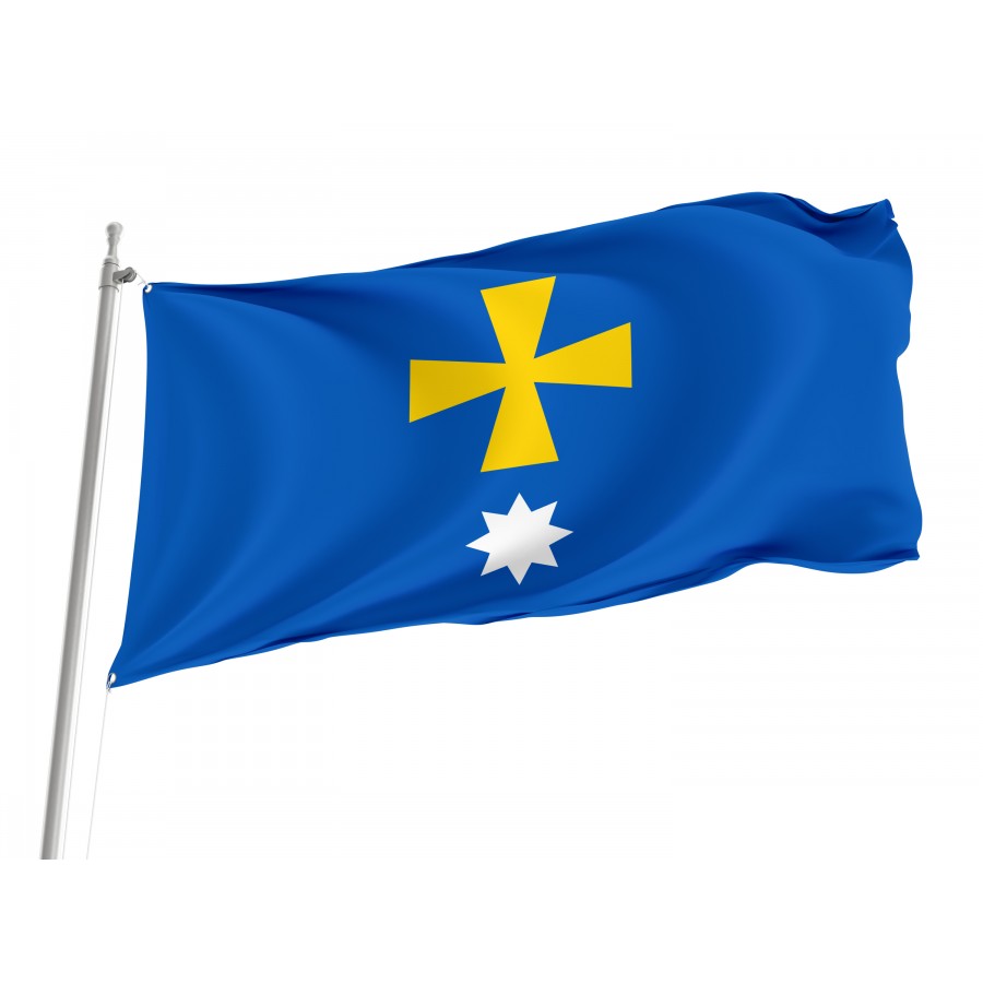 Flag of Myrhorod Region, Poltava District, Patriotic Flags, Unique Design Print, Flags for Indoor & Outdoor Use