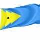 Flag of Nadvirna Region, Ivano-Frankivsk District, Patriotic Flags, Unique Design Print, Flags for Indoor & Outdoor Use - Imagine 1