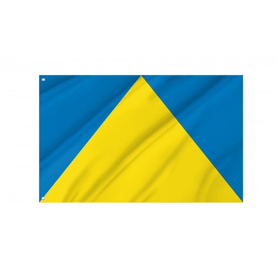 Flag of Novyi Rozdil, Lviv District, Patriotic Flags, Unique Design Print, Flags for Indoor & Outdoor Use