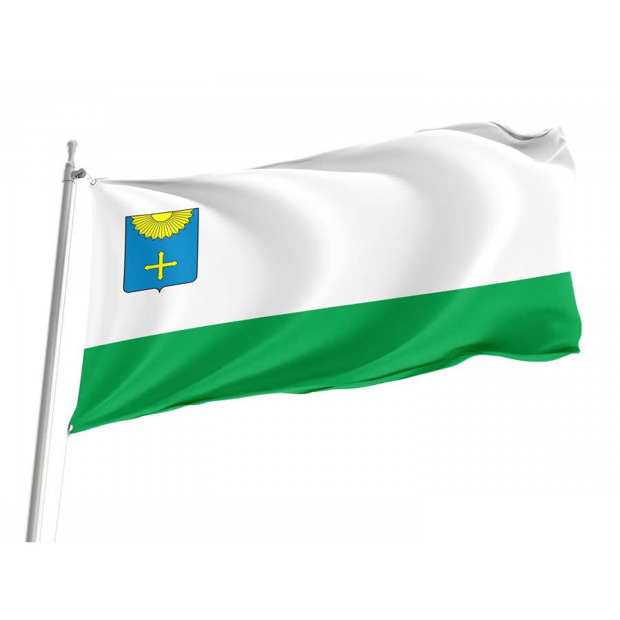 Flag of Okhtyrka, Sumy District, Patriotic Flags, Unique Design Print, Flags for Indoor & Outdoor Use