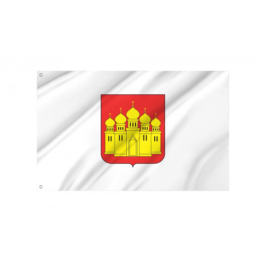 Flag of Ostroh, Rivne District, Patriotic Flags, Unique Design Print, Flags for Indoor & Outdoor Use
