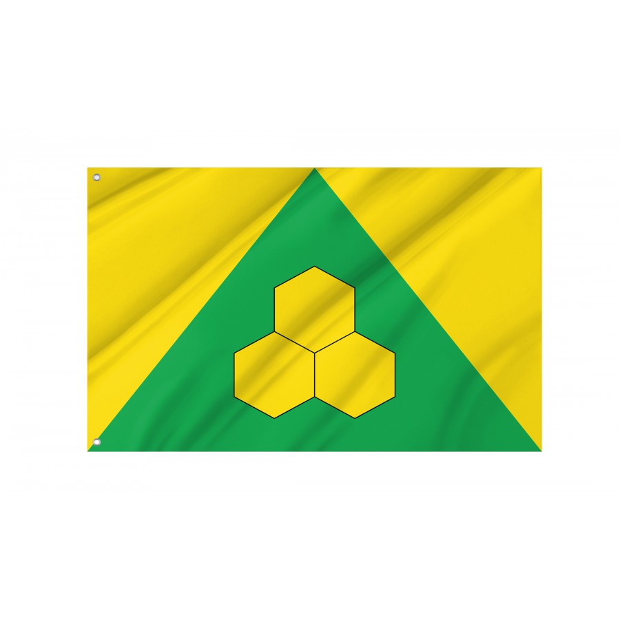 Flag of Peremyshliany Region, Lviv District, Patriotic Flags, Unique Design Print, Flags for Indoor & Outdoor Use