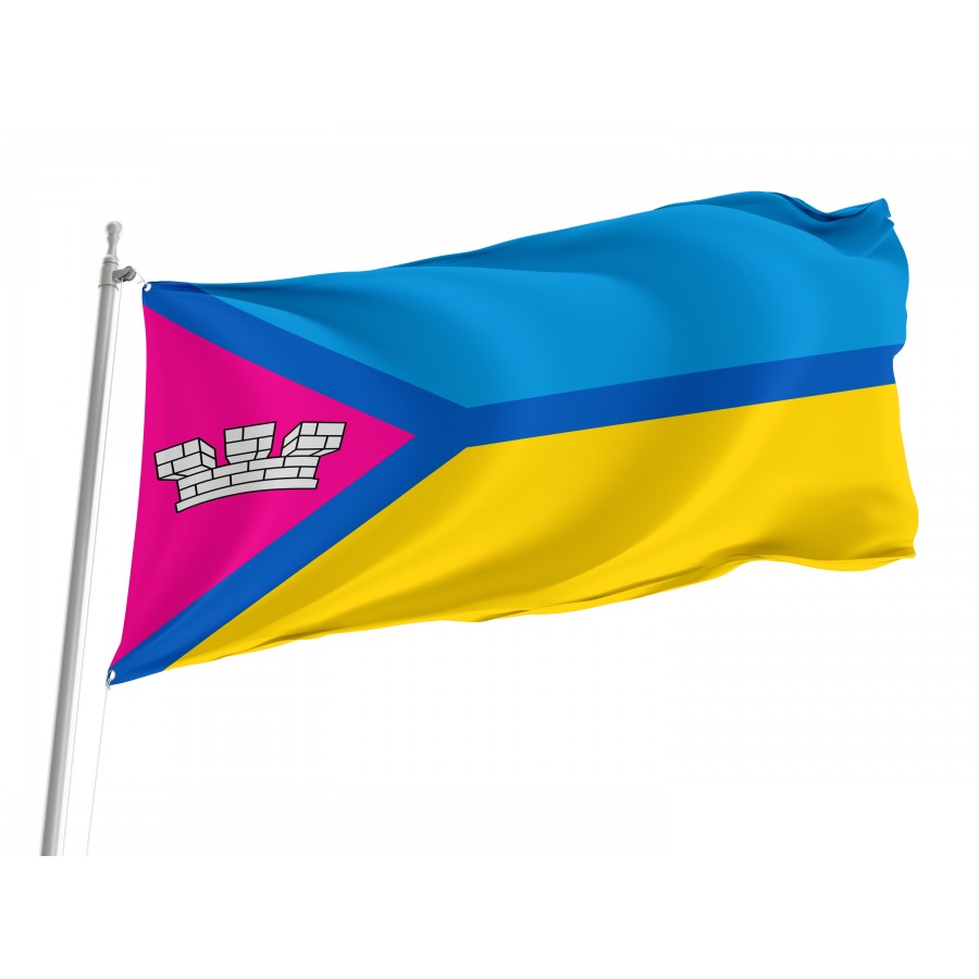Flag of Pervomaisk, Mykolaiv District, Patriotic Flags, Unique Design Print, Flags for Indoor & Outdoor Use