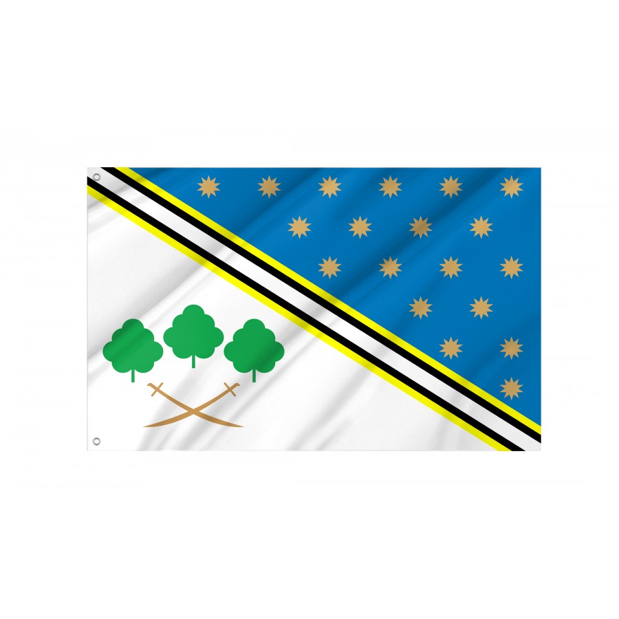 Flag of Piatykhatky Region, Dnipropetrovsk District, Patriotic Flags, Unique Design Print, Flags for Indoor & Outdoor Use