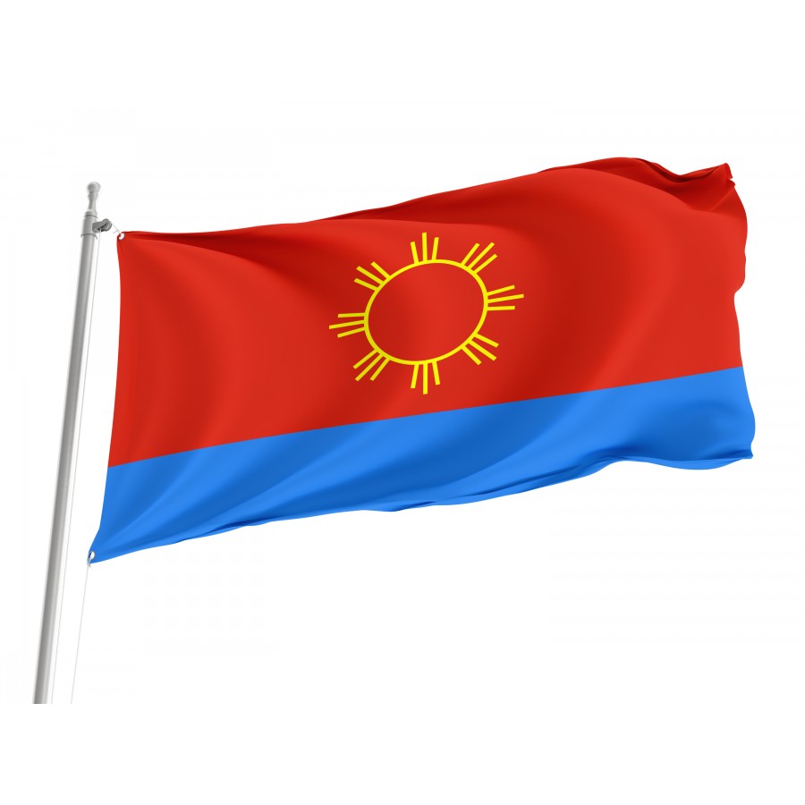 Flag of Polonne Region, Khmelnytskyi District, Patriotic Flags, Unique Design Print, Flags for Indoor & Outdoor Use