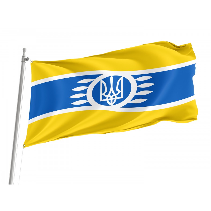 Flag of Pulyny Region, Zhytomyr District, Patriotic Flags, Unique Design Print, Flags for Indoor & Outdoor Use