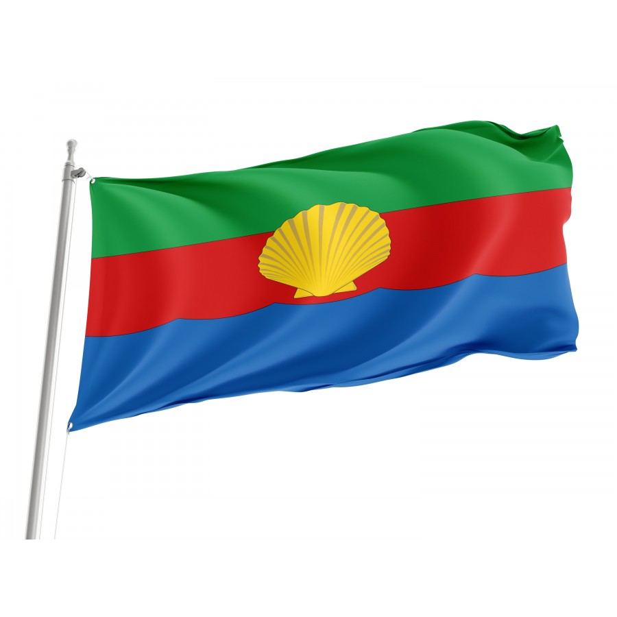 Flag of Saky Region, Crimea, Patriotic Flags, Unique Design Print, Flags for Indoor & Outdoor Use